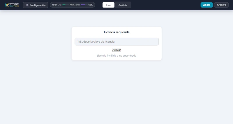 Activación de licencia